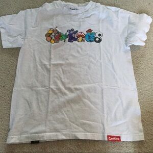 Cookies medium white T-shirt in good condition szM